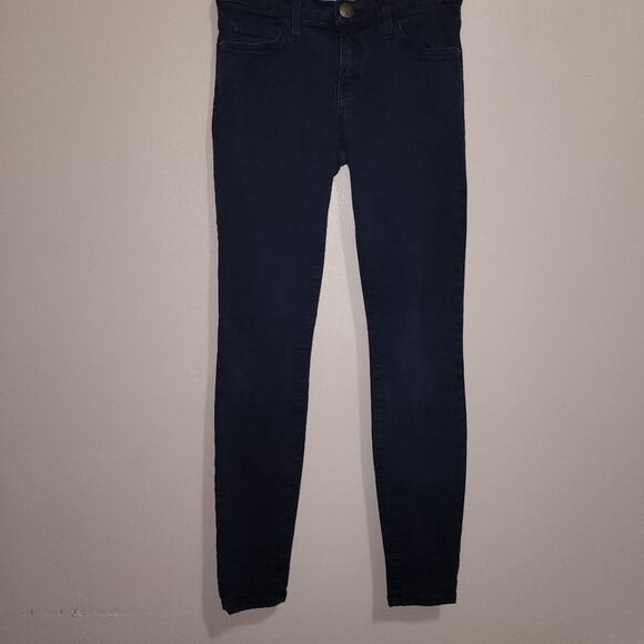 Current/Elliott Denim - Current/Elliot The Ankle Skinny Jeans Size 26 Low Rise Dark Rise